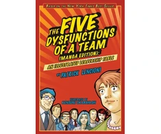 KNYGA Bookshop Five Dysfunctions of a Team, Manga Edition