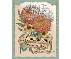 KNYGA Bookshop Floriography Coloring Book