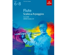 KNYGA Bookshop Flute Scales &amp; Arpeggios, ABRSM Grades 6-8