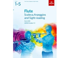KNYGA Bookshop Flute Scales &amp; Arpeggios and Sight-Reading, ABRSM Grades 1-5