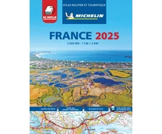 KNYGA Bookshop France 2025 - Tourist &amp; Motoring Atlas Multi-flex