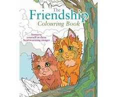 KNYGA Bookshop Friendship Colouring Book
