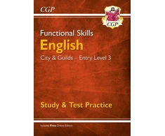 KNYGA Bookshop Functional Skills English: City &amp; Guilds Entry Level 3 - Study &amp; Test Practice