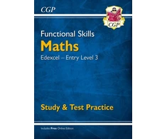 KNYGA Bookshop Functional Skills Maths: Edexcel Entry Level 3 - Study &amp; Test Practice