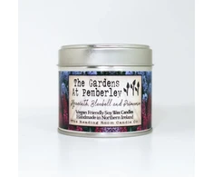 KNYGA Bookshop Gardens at Pemberley- Scented Soy Candle- Hyacinth, Bluebell and Primrose