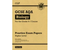 KNYGA Bookshop GCSE Biology AQA Practice Papers: Higher Pack 1