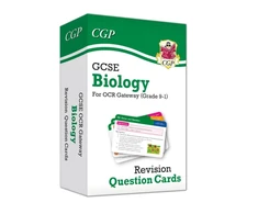 KNYGA Bookshop GCSE Biology OCR Gateway Revision Question Cards
