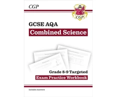 KNYGA Bookshop GCSE Combined Science AQA Grade 8-9 Targeted Exam Practice Workbook (includes answers)