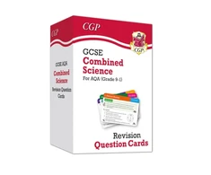 KNYGA Bookshop GCSE Combined Science AQA Revision Question Cards - Q&amp;A cards for quick practice