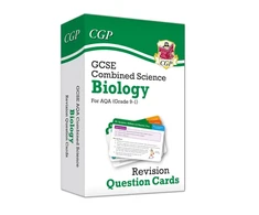 KNYGA Bookshop GCSE Combined Science: Biology AQA Revision Question Cards
