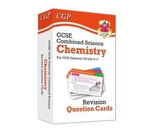 KNYGA Bookshop Cgp Books GCSE Combined Science: Chemistry OCR Gateway Revision Question Cards