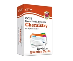 KNYGA Bookshop Cgp Books GCSE Combined Science: Chemistry AQA Revision Question Cards