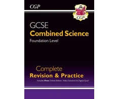 KNYGA Bookshop GCSE Combined Science Foundation Complete Revision &amp; Practice w/ Online Ed, Videos &amp; Quizzes