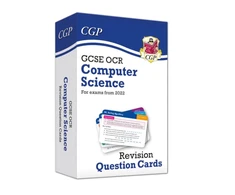 KNYGA Bookshop Cgp Books GCSE Computer Science OCR Revision Question Cards