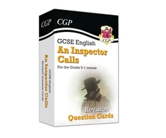 KNYGA Bookshop Cgp Books GCSE English - An Inspector Calls Revision Question Cards