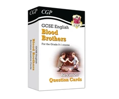 KNYGA Bookshop Cgp Books GCSE English - Blood Brothers Revision Question Cards