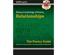 KNYGA Bookshop GCSE English Edexcel Poetry Guide - Relationships Anthology inc. Online Edition, Audio &amp; Quizzes