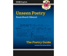 KNYGA Bookshop GCSE English Edexcel Unseen Poetry Guide includes Online Edition