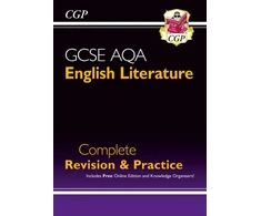 KNYGA Bookshop GCSE English Literature AQA Complete Revision &amp; Practice - includes Online Edition