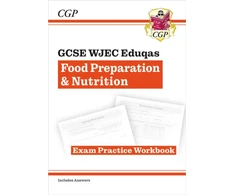 KNYGA Bookshop GCSE Food Preparation &amp; Nutrition WJEC Eduqas Exam Practice Workbook