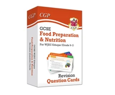KNYGA Bookshop GCSE Food Preparation &amp; Nutrition WJEC Eduqas Revision Question Cards