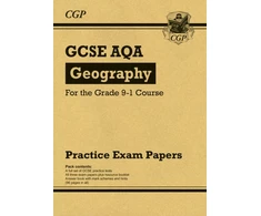 KNYGA Bookshop Cgp Books GCSE Geography AQA Practice Papers