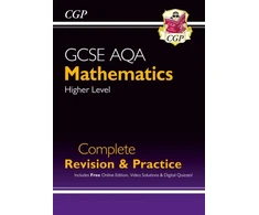 KNYGA Bookshop GCSE Maths AQA Complete Revision &amp; Practice: Higher inc Online Ed, Videos &amp; Quizzes