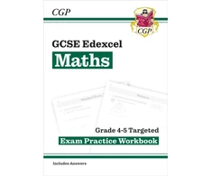 KNYGA Bookshop GCSE Maths Edexcel Grade 4-5 Targeted Exam Practice Workbook (includes Answers)