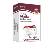 KNYGA Bookshop GCSE Maths Edexcel Revision Question Cards - Higher