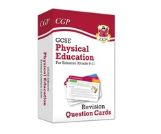 KNYGA Bookshop Cgp Books GCSE Physical Education Edexcel Revision Question Cards
