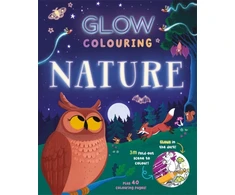 KNYGA Bookshop Glow Colouring: Nature
