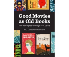 KNYGA Bookshop Good Movies as Old Books: 100 Postcards