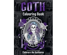 KNYGA Bookshop GOTH Colouring Book