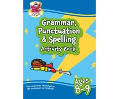 KNYGA Bookshop Cgp Books Grammar, Punctuation &amp; Spelling Activity Book for Ages 8-9 (Year 4)