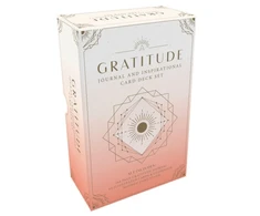 KNYGA Bookshop Gratitude Journal and Inspirational Card Deck Set