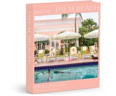 KNYGA Bookshop Gray Malin Palm Beach 1000 Piece Book Box Puzzle