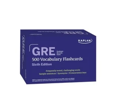 KNYGA Bookshop GRE Vocabulary Flashcards, Sixth Edition + Online Access to Review Your Cards, a Practice Test, and Video Tutorials