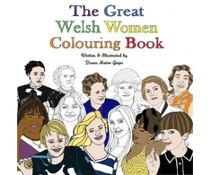 KNYGA Bookshop Great Welsh Women Colouring Book