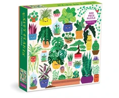 Dėlionė Bookshop Happy Plants 500 Piece Family Puzzle