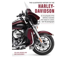 KNYGA Bookshop Harley Davidson, The Illustrated History of the