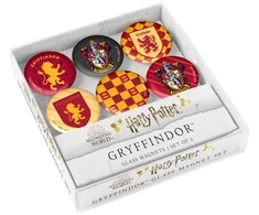 KNYGA Bookshop Harry Potter: Gryffindor Glass Magnet Set