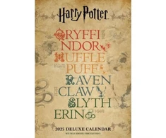 KNYGA Bookshop Harry Potter Month to View A3 Deluxe Calendar Official Product 2025