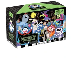 KNYGA Bookshop Haunted Graveyard 100 Piece Glow in the Dark Puzzle