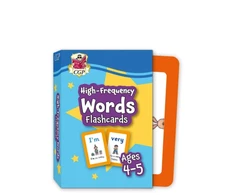 KNYGA Bookshop Cgp Books High-Frequency Words Flashcards for Ages 4-5 (Reception)