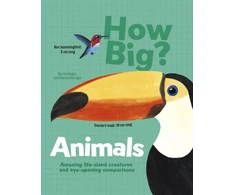 KNYGA Bookshop How Big? Animals