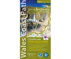 KNYGA Bookshop Isle of Anglesey Coast Path Map
