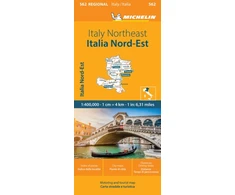 KNYGA Bookshop Italy Northeast - Michelin Regional Map 562
