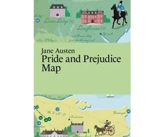 KNYGA Bookshop Jane Austen, Pride and Prejudice Map