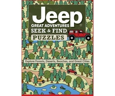 KNYGA Editors of Happy Fox Books Jeep® Great Adventures Seek &amp; Find Puzzles