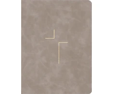 KNYGA Bookshop Jesus Bible, ESV Edition, Leathersoft, Stone